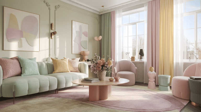 Comment adopter les couleurs pastel pour une décoration tendance ?