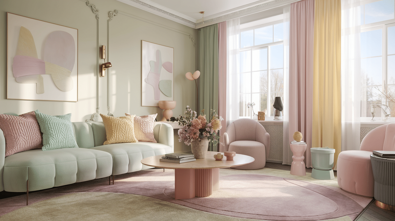 Comment adopter les couleurs pastel pour une décoration tendance ?