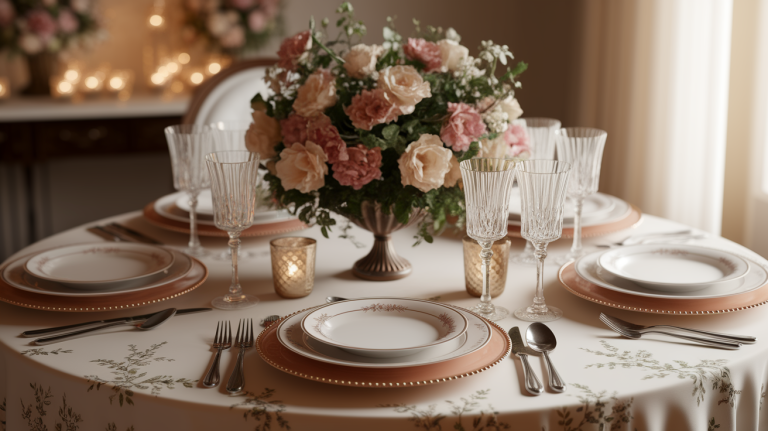 Comment sublimer sa décoration avec les arts de la table ?