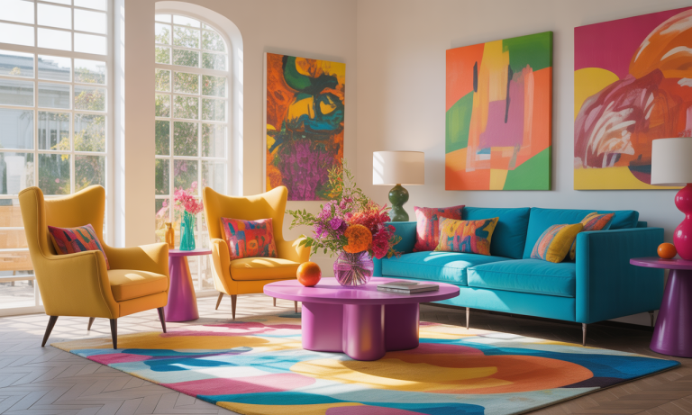 Comment dynamiser sa déco avec des couleurs vives ?