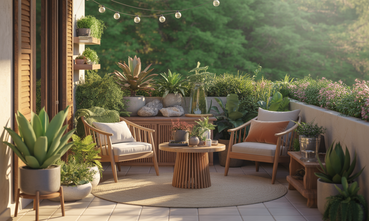 découvrez nos astuces pour aménager votre balcon en un espace naturel et apaisant. optez pour des plantes luxuriantes, des matériaux écologiques et une décoration inspirée de la nature pour créer un havre de paix en plein air.