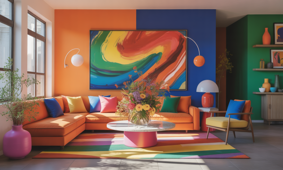 découvrez nos astuces pour ajouter des couleurs vives à votre déco et transformer votre intérieur en un espace plein de vie, de dynamisme et de bonne humeur !