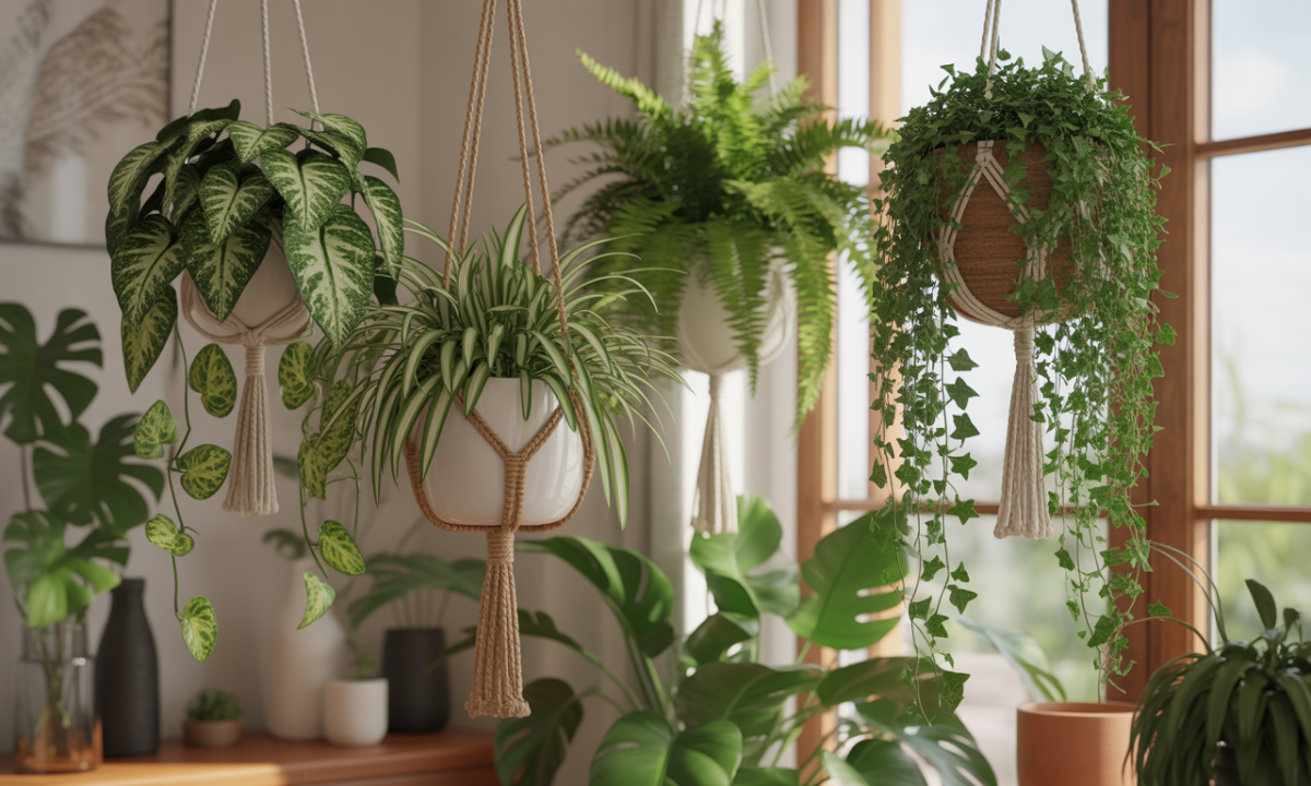 découvrez comment les plantes suspendues apportent une touche originale et tendance à votre décoration intérieure. idées et conseils pour intégrer cette mode végétale chez vous.