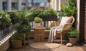 Comment aménager un balcon dans une déco naturelle ?